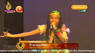 Nsoroma season 4 WoW 🔥 Precious Mbir perform Remember me by Lucky Dube [upl. by Aihsotan]