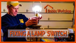 How to Replace a Lamp Switch [upl. by Elison842]