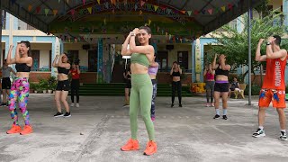 23 Minute Exercise Routine To Lose Belly Fat  Zumba Class [upl. by Atims]