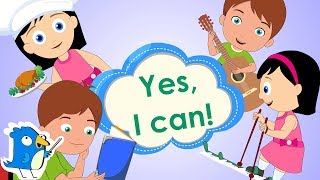 Yes I Can Action Song For Kids  Best Kids Songs  Kids Positivity  Nursery Rhymes  Umma amp Zyno [upl. by Carlita124]