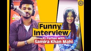 Musfiq R Farhan with Samira Khan Mahi  Funny Interview  The RJ Farhan Show [upl. by Coppins703]