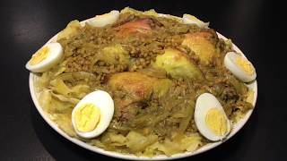 RECETTE TRADITIONNELLE MAROCAINE LA RFISSA [upl. by Ennairda]