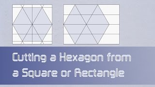 Origami Basics Hexagon [upl. by Radmilla]