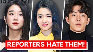 The RUDEST Korean Actors According To Reporters amp Staff [upl. by Schear]