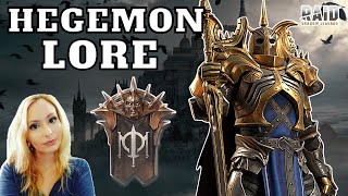 Hegemon Lore • RAID Shadow Legends [upl. by Bradman]