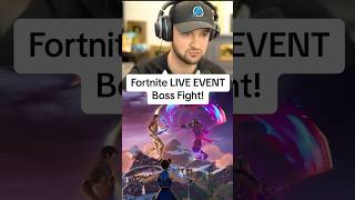 NEW Fortnite LIVE EVENT Boss Fight [upl. by Nilkcaj761]