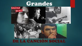 Grandes de la música protesta y canción social latinoamericana [upl. by Aratak]