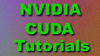 NVIDIA CUDA Tutorial 5 Memory Overview [upl. by Arateehc480]