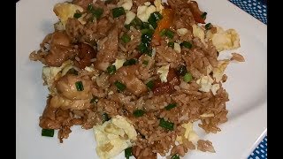 ARROZ CHAUFA DE POLLO [upl. by Jaycee]