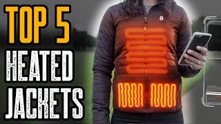 TOP 5 BEST HEATED JACKETS ON AMAZON 2021 [upl. by Kcirtapnhoj]