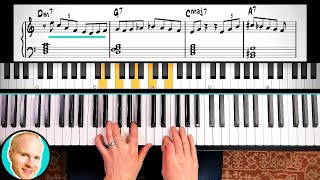 Jazz Piano in 20 Minutes Beginner Lesson [upl. by Onafets]