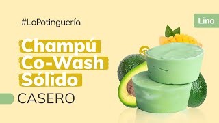 Cómo hacer Champú CoWash Sólido Casero 🥑  Cosmética Casera y Natural  Jabonarium LaPotinguería [upl. by Shelton]