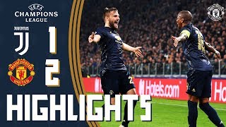 Highlights  Juventus 12 Manchester United  Mata freekick inspires late comeback victory [upl. by Vesta]