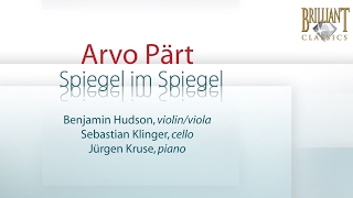 Arvo Pärt Spiegel im Spiegel Full Album [upl. by Halac378]