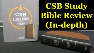 CSB Study Bible Overview and Review [upl. by Iggep466]