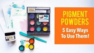 5 Easy Ways To Use Pigment Powders [upl. by Ian229]