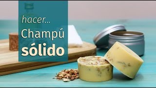 Hacer champú sólido [upl. by Alegnave]