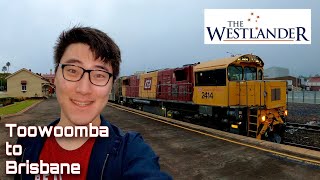 The Westlander Train Toowoomba to Brisbane Review  Queensland Rail [upl. by Fanchet]