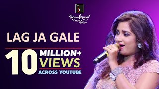 Shreya Ghoshal sings Lag Ja Gale Once More with Symphony Orchestra of Hemantkumar Musical Group [upl. by Amalea]