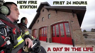 First 24 Hours in a New Fire Station  A Day in the Life [upl. by Gnouh636]