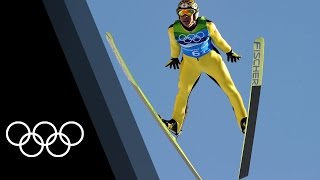 Top 3 Olympic Ski Jumping appearances [upl. by Helfand325]