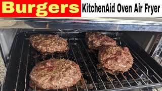 Cooking Burgers in the Air Fryer Oven [upl. by Atiluj]