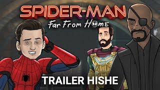 SPIDERMAN FAR FROM HOME Trailer Breakdown MYSTERIO Explained [upl. by Nessim]