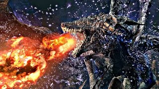 Dark Souls 3 Ringed City Darkeater Midir Boss Fight 4K 60FPS [upl. by Labanna]