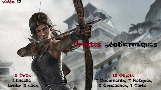 100 Solutions Tomb Raider 12  Grottes géothermiques [upl. by Adanama]