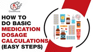 How to do basic medication dosage calculations Easy Steps [upl. by Etireugram]