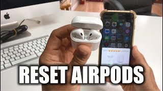 How To Reset your Apple AirPods  Hard Reset [upl. by Rehpotsirhc]