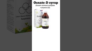 OsnateD Syrup Benefits and Uses in UrduHindi [upl. by Tolman]