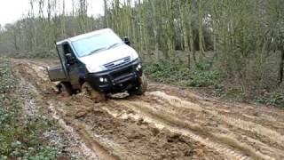 Iveco Daily 4x4 in the mud [upl. by Toole458]