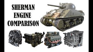 Sherman engine comparison [upl. by Wise664]