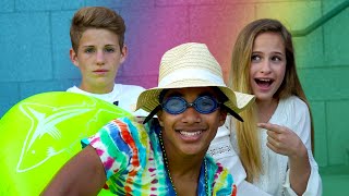 Try Not To Laugh MattyBRaps amp Liv VS Justin [upl. by Appleby]