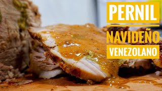 PERNIL NAVIDEÑO VENEZOLANO  PERNIL DE COCHINO  Receta fácil [upl. by Atinus]