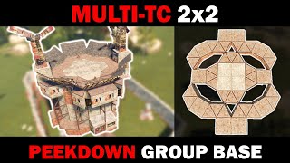 The Alamo  2x2 Peekdown MultiTC RUST Group Base [upl. by Ruon292]