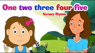 One two three four five  Nursery Rhyme [upl. by Airt]