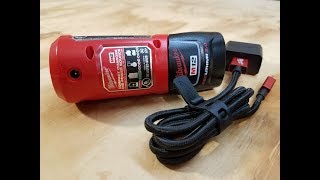 Milwaukee M12 Charger and USB Portable Power Source Review [upl. by Artcele]