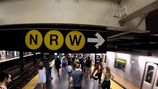 ⁴ᴷ The Busiest NYC Subway Station Times Square–42nd StreetPort Authority Bus Terminal [upl. by Vastah]