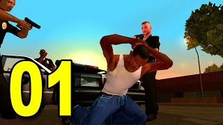 Grand Theft Auto San Andreas Gameplay Walkthrough  PART 1 Lets Play Playthrough [upl. by Boswell959]