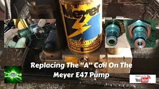 Replacing The A Coil On The Meyer E47 Pump [upl. by Esirtal]