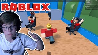 ETHAN GAMER ESCAPES ROBLOX HQ [upl. by Elisabet]