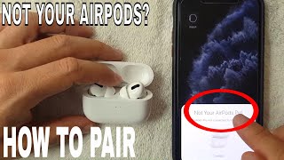 ✅ How To Pair Someone Elses Airpods That You Do Not Own 🔴 [upl. by Bristow860]