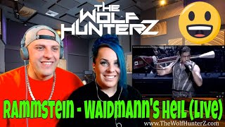 Rammstein  Waidmanns Heil live in Madison Square Garden  THE WOLF HUNTERZ Reactions [upl. by Akceber]