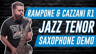 Rampone amp Cazzani R1 Jazz Tenor Saxophone Demo [upl. by Liag]