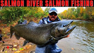 Salmon Fishing New Yorks World Famous Salmon River [upl. by Weissman47]