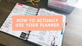 How To Actually Use Your Planner [upl. by Beckerman]