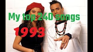 My top 240 of 1993 songs [upl. by Navar]