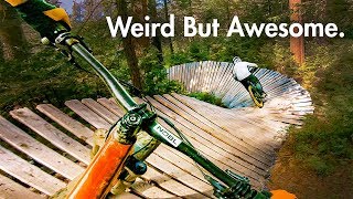 The WEIRDEST Bike Park [upl. by Rohn39]